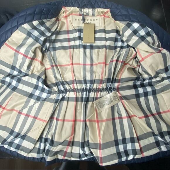 NWT | Burberry | Navy Puffer Jacket | Navy Blue | XXL - Picture 8 of 14